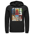 thumbnail image 1 of Men's Star Wars: The Rise of Skywalker Character Grid Pull Over Hoodie Black Medium, 1 of 3