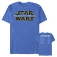 thumbnail image 1 of Men's Star Wars: The Rise of Skywalker Classic Movie Premieres Graphic Tee Royal Blue Heather X Large, 1 of 4