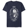 thumbnail image 1 of Men's Star Wars: The Rise of Skywalker Cracked Kylo  Graphic Tee Navy Blue 3X Large, 1 of 4