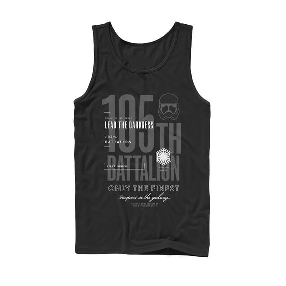 Men's Star Wars: The Rise of Skywalker Dark Side Recruitment  Tank Top Black 2X Large