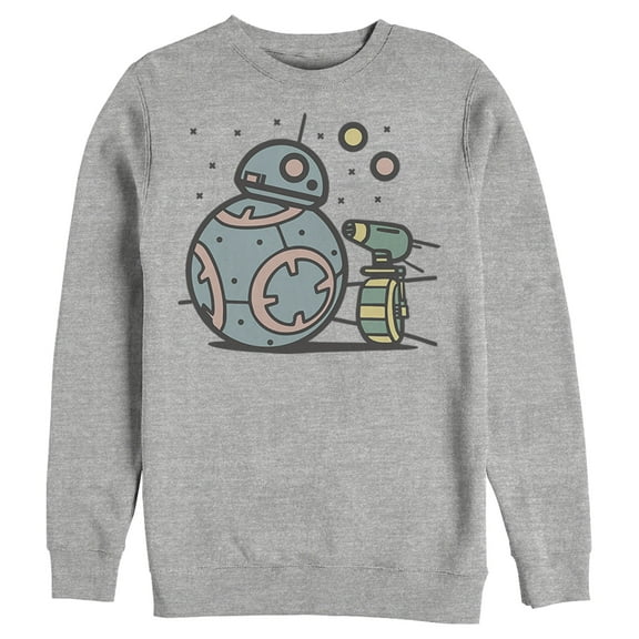 Men's Star Wars: The Rise of Skywalker Droid Cuties  Sweatshirt Athletic Heather Medium