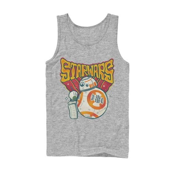 Men's Star Wars: The Rise of Skywalker Droid Duo Tank Top Athletic Heather 2X Large