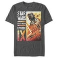 thumbnail image 1 of Men's Star Wars: The Rise of Skywalker First Order Glow Graphic Tee Charcoal Heather Large, 1 of 4