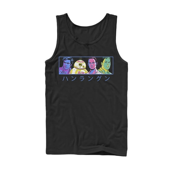 Men's Star Wars: The Rise of Skywalker Kanji Heroes  Tank Top Black Medium