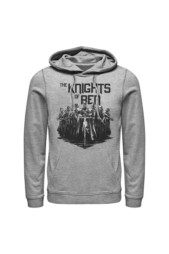 Men's Star Wars: The Rise of Skywalker Knight Army Pull Over Hoodie Athletic Heather Medium