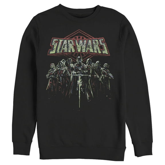 Men's Star Wars: The Rise of Skywalker Knights of Ren Darkness Sweatshirt Black 3X Large