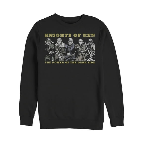 Men's Star Wars: The Rise of Skywalker Knights of Ren Power  Sweatshirt Black Small
