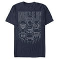 thumbnail image 1 of Men's Star Wars: The Rise of Skywalker Knights of Ren Streak  Graphic Tee Navy Blue 2X Large, 1 of 4