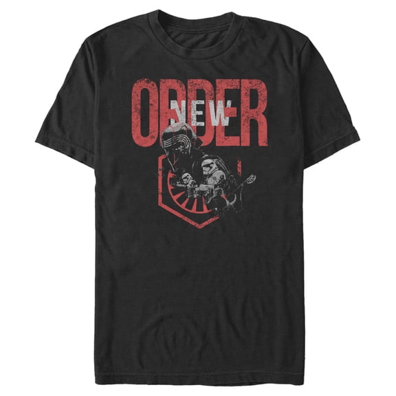 Men's Star Wars: The Rise of Skywalker New Order  Graphic Tee Black Small