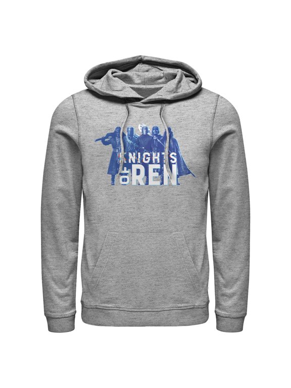 Men's Star Wars: The Rise of Skywalker Ren Army Pull Over Hoodie Athletic Heather X Large