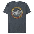 thumbnail image 1 of Men's Star Wars: The Rise of Skywalker Retro Galaxy Tour  Graphic Tee Navy Blue Heather 3X Large, 1 of 3