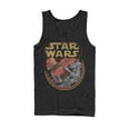 thumbnail image 1 of Men's Star Wars: The Rise of Skywalker Retro Knights of Ren  Tank Top Black Medium, 1 of 4