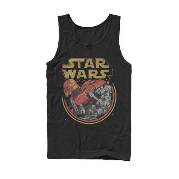 Men's Star Wars: The Rise of Skywalker Retro Knights of Ren  Tank Top Black Medium