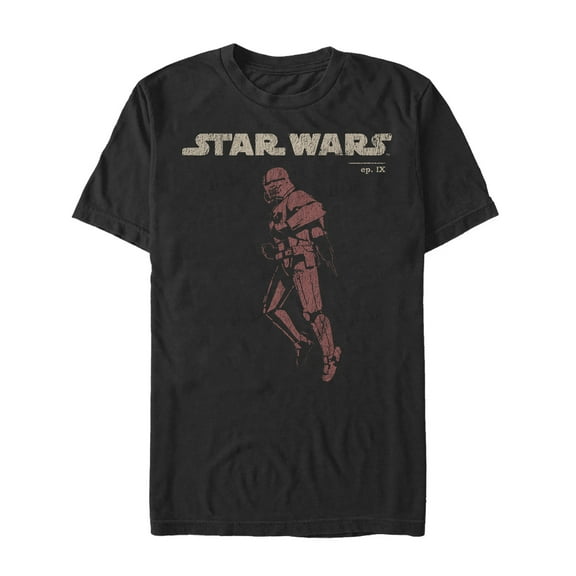 Men's Star Wars: The Rise of Skywalker Retro Sith Trooper Flight  Graphic Tee Black Medium