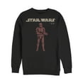 thumbnail image 1 of Men's Star Wars: The Rise of Skywalker Retro Sith Trooper  Sweatshirt Black Large, 1 of 3