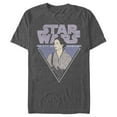thumbnail image 1 of Men's Star Wars: The Rise of Skywalker Rose Triangle Graphic Tee Charcoal Heather 3X Large, 1 of 4