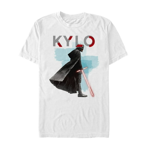 Men's Star Wars: The Rise of Skywalker Sinister Kylo Graphic Tee White 2X Large