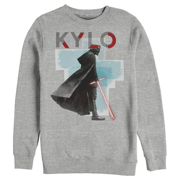 Men's Star Wars: The Rise of Skywalker Sinister Kylo  Sweatshirt Athletic Heather Small