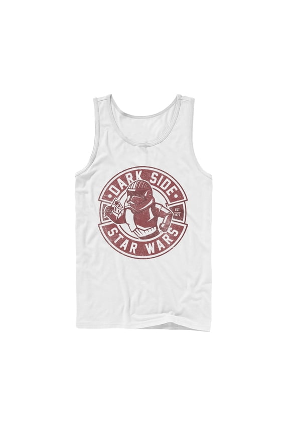 Men's Star Wars: The Rise of Skywalker Sith Trooper Cartoon  Tank Top White Medium