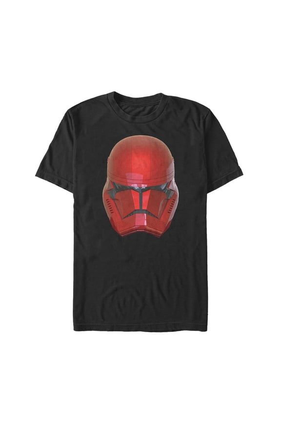 Men's Star Wars: The Rise of Skywalker Sith Trooper Helmet Graphic Tee Black 5X Large