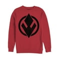 thumbnail image 1 of Men's Star Wars: The Rise of Skywalker Sith Trooper Logo Sweatshirt Red 3X Large, 1 of 3