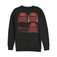 thumbnail image 1 of Men's Star Wars: The Rise of Skywalker Sith Trooper Panels Sweatshirt Black X Large, 1 of 3