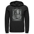 thumbnail image 1 of Men's Star Wars: The Rise of Skywalker Sith Trooper Playing Card Pull Over Hoodie Black Small, 1 of 3