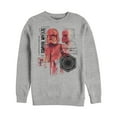 thumbnail image 1 of Men's Star Wars: The Rise of Skywalker Sith Trooper Schematic Detail  Sweatshirt Athletic Heather Medium, 1 of 3
