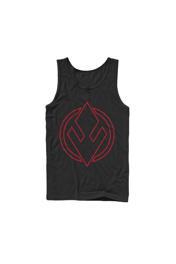 Men's Star Wars: The Rise of Skywalker Sith Trooper Symbol  Tank Top Black Medium