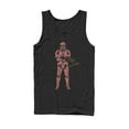 thumbnail image 1 of Men's Star Wars: The Rise of Skywalker Sith Trooper Villain Tank Top Black 2X Large, 1 of 4