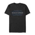 thumbnail image 1 of Men's Star Wars: The Rise of Skywalker Starry Logo  Graphic Tee Black Small, 1 of 4