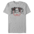 thumbnail image 1 of Men's Star Wars: The Rise of Skywalker Stormtrooper Smudge Graphic Tee Silver Small, 1 of 3