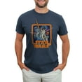thumbnail image 1 of Men's Star Wars Throwback  Graphic Tee Navy Heather X Large, 1 of 4