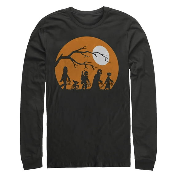Men's Star Wars Trick Or Treat Haunt Long Sleeve Shirt