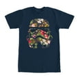 thumbnail image 1 of Men's Star Wars Tropical Stormtrooper  Graphic Tee Navy Blue Medium, 1 of 4