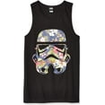 thumbnail image 1 of Men's Star Wars Tropical Stormtrooper  Tank Top Black X Large, 1 of 2