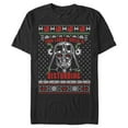 thumbnail image 1 of Men's Star Wars Ugly Christmas Sith Lord Graphic Tee Black 2X Large, 1 of 4