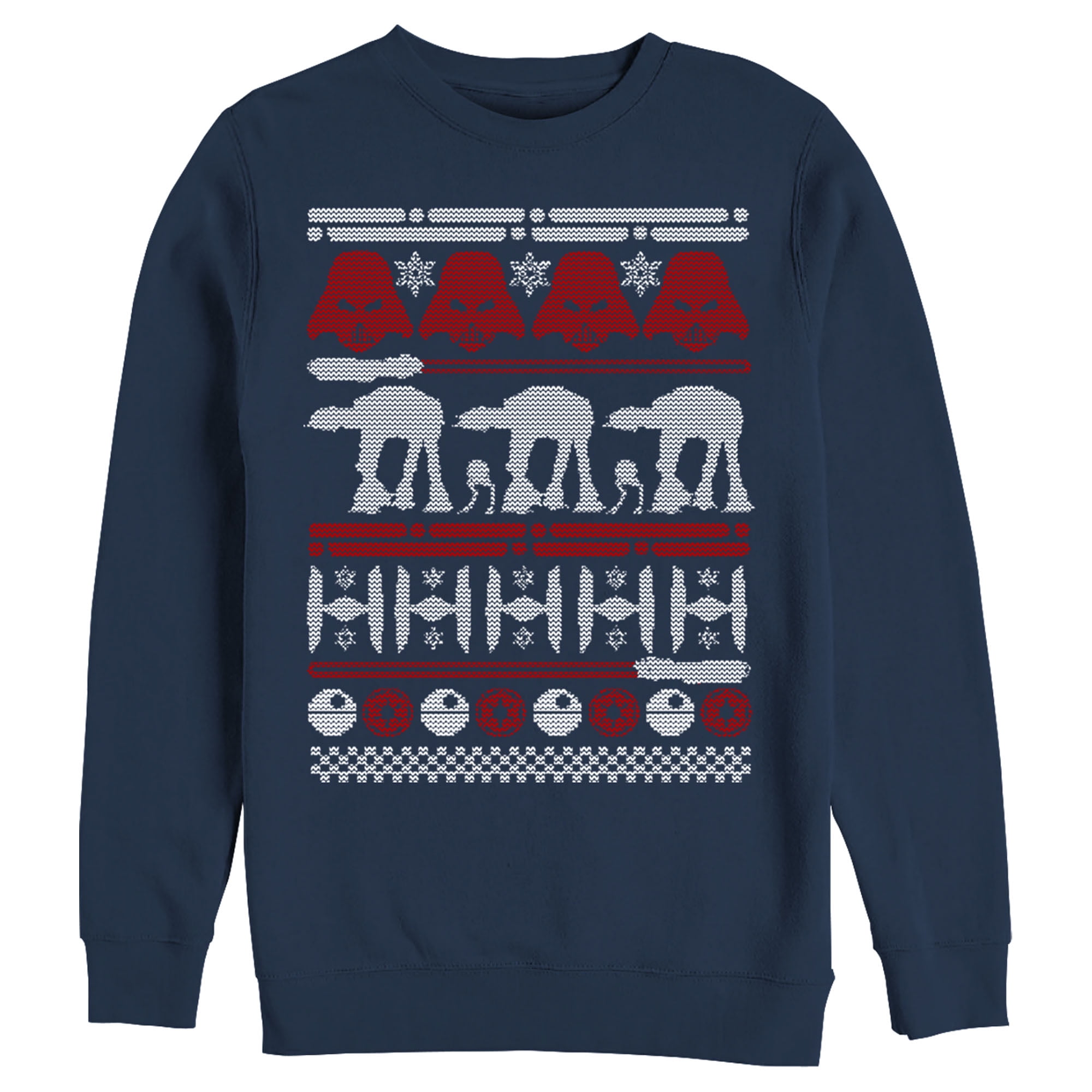 Star Large Ugly Wars Sweatshirt X Christmas Sweater Men\'s Red