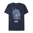 thumbnail image 1 of Men's Star Wars Unifying Boba Fett Collage  Graphic Tee Navy Blue Small, 1 of 4
