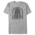 thumbnail image 1 of Men's Star Wars Vader Tall Darth & Handsome Arch  Graphic Tee Athletic Heather 2X Large, 1 of 4