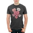 thumbnail image 1 of Men's Star Wars Valentine Galactic Candy Hearts Graphic Tee Charcoal Heather 2X Large, 1 of 5