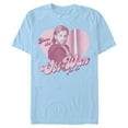 thumbnail image 1 of Men's Star Wars Valentine's Day You're the Obi-Wan for Me  Graphic Tee Light Blue X Large, 1 of 4