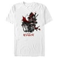 thumbnail image 1 of Men's Star Wars: Visions Anime Faces  Graphic Tee White 2X Large, 1 of 5