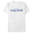 thumbnail image 1 of Men's Star Wars: Visions Blue Logo  Graphic Tee White 3X Large, 1 of 5