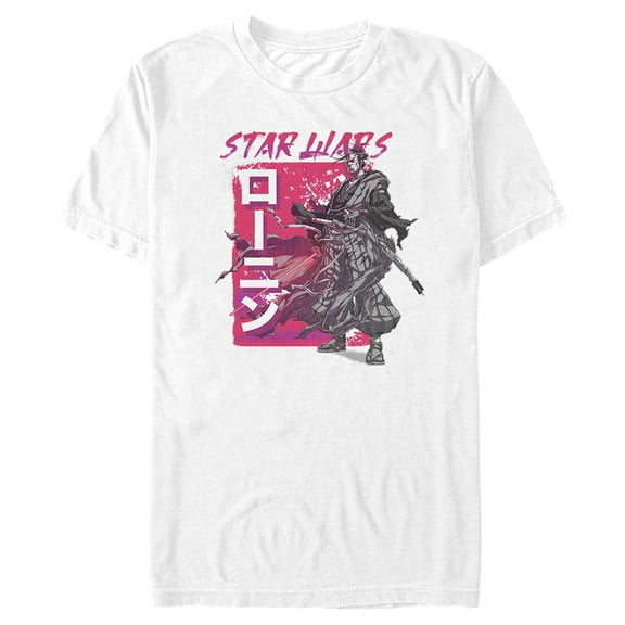 Men's Star Wars: Visions Samurai  Graphic Tee White Medium