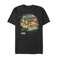 thumbnail image 1 of Men's Star Wars Welcome to Tatooine Travel Poster Graphic Tee Black 2X Large, 1 of 4