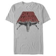 thumbnail image 1 of Men's Star Wars X-Wing Title Logo Graphic Tee White Large, 1 of 4
