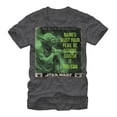 thumbnail image 1 of Men's Star Wars Yoda Dagobah Collection  Graphic Tee Charcoal Heather Medium, 1 of 4