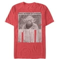 thumbnail image 1 of Men's Star Wars Yoda Words of Wisdom  Graphic Tee Red Heather Large, 1 of 4