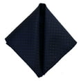 thumbnail image 1 of Men’s Stardust Navy Formal Satin Pocket Square in a Variety of Colors by Spencer J’s Signature Satin Collection, 1 of 1